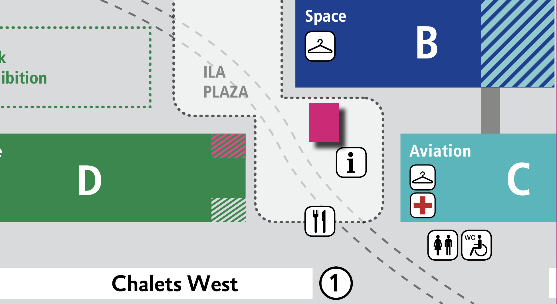 Outdoor Box position on the Fairgrounds map