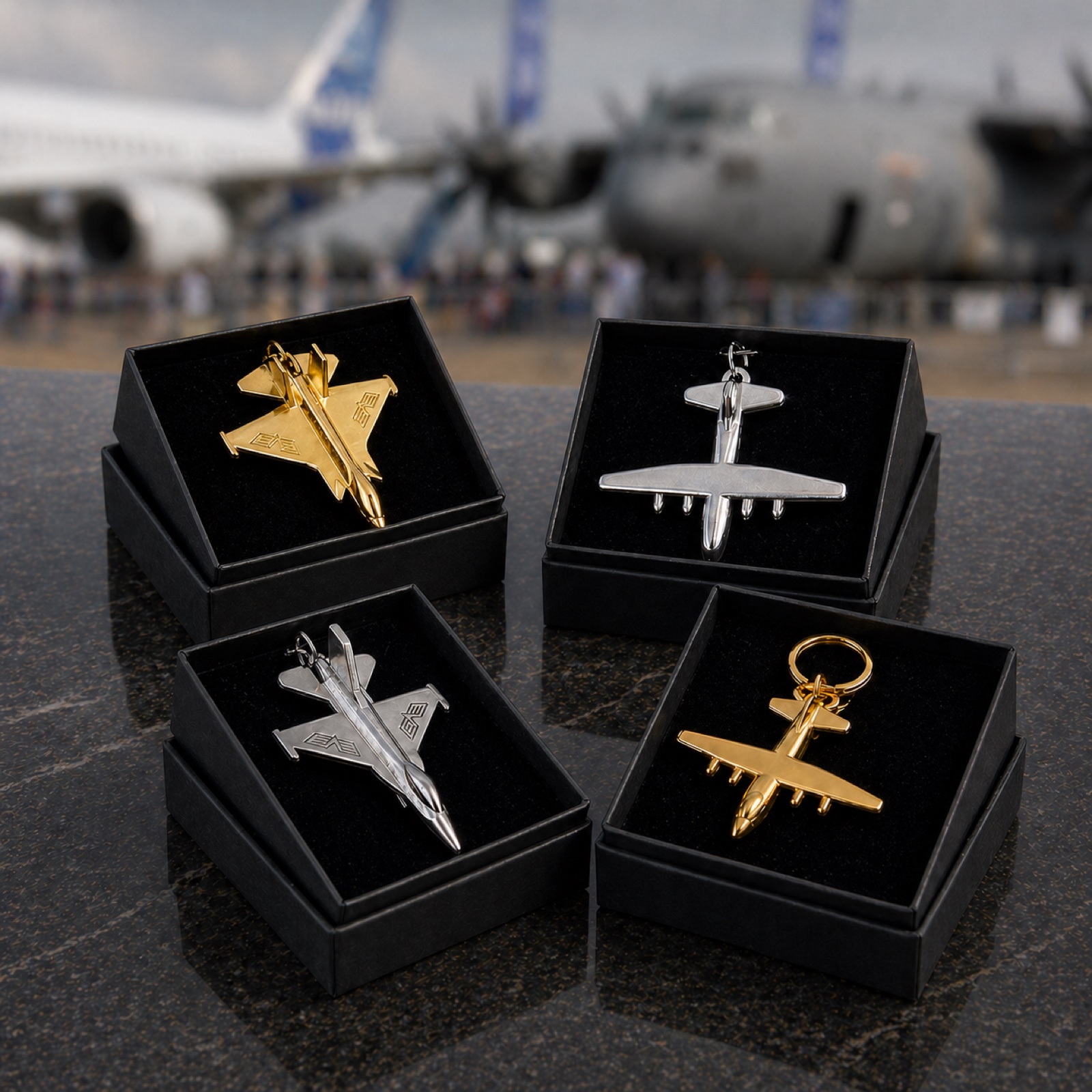 Jet Keychains by Air V Designs
