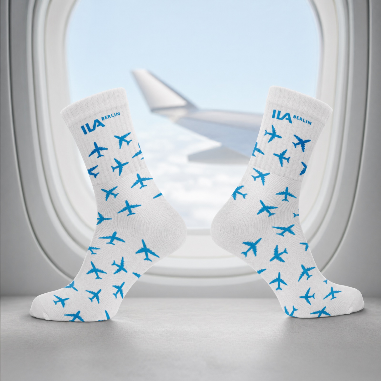 ILA Socks · Aircraft Allover Print